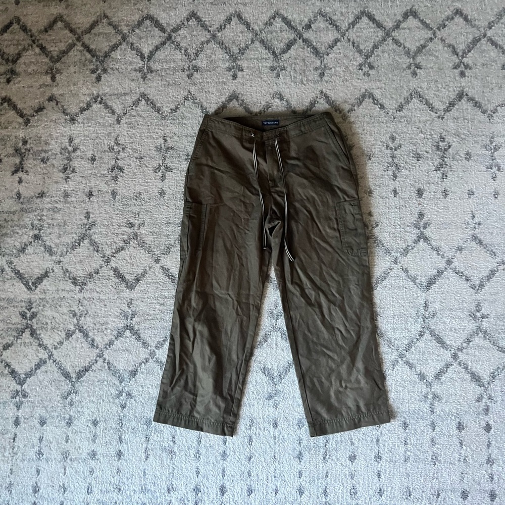 *Vintage* 2001 Green Cargo Pants - Dockers